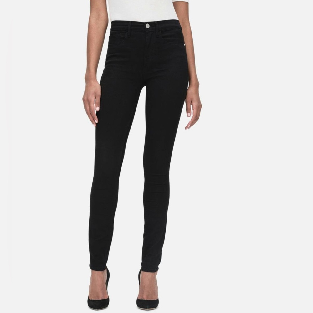 FRAME 23” black Le High Skinny jeans